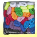Frote gumička široká mix barev 50ks